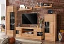 OTTO home Wohnwand Ribe Set-5 St. | Braun 2