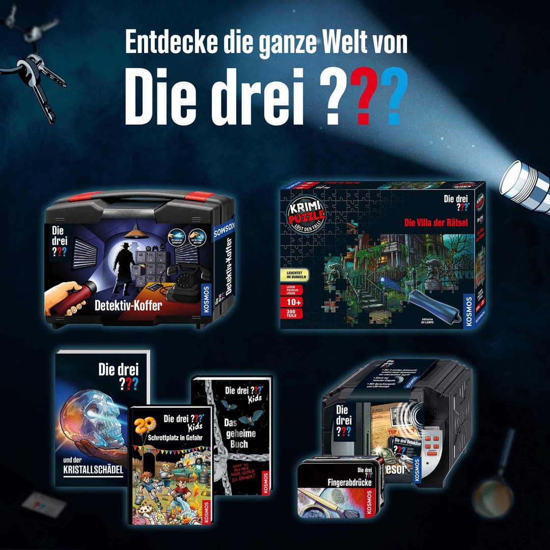 Kosmos Experimentierkasten Die drei ??? Agentenbrille | Mehrfarbig