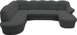 DOMO collection Wohnlandschaft Flores | Grau