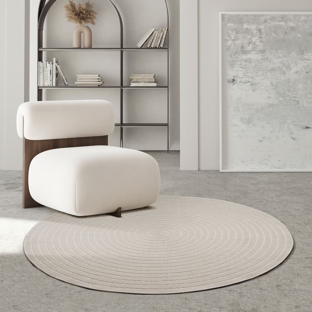 the carpet Teppich Santo Plus | Beige
