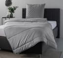 OTTO home Microfaserbettdecke + Microfaserkissen Clarra Spar Set