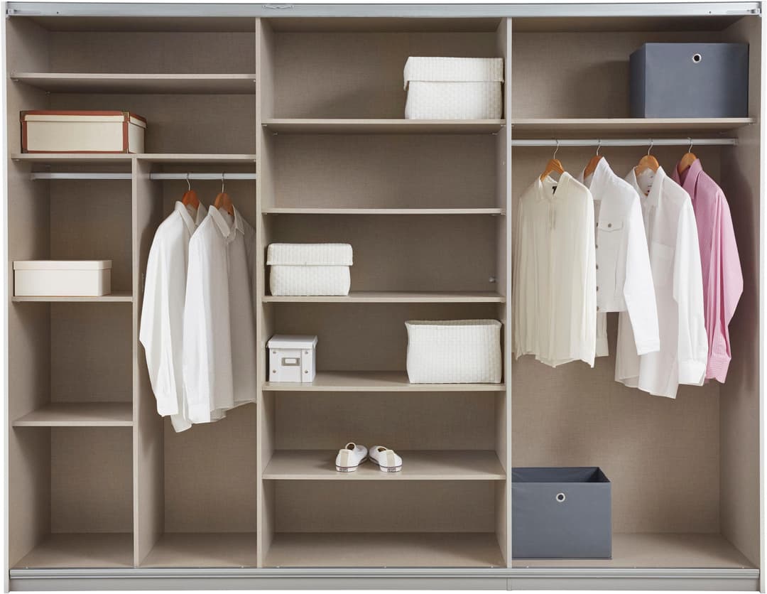 rauch Schwebetürenschrank CORTONA | Grau