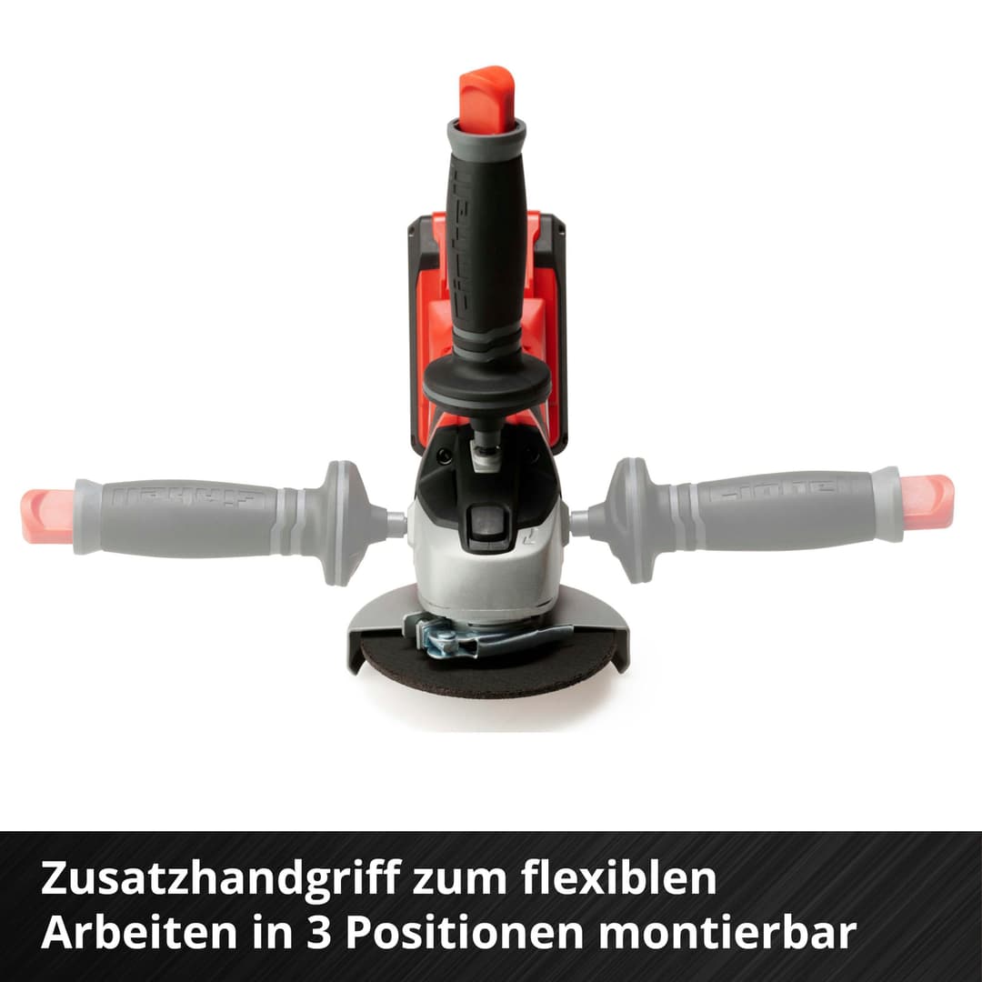 Einhell Akku-Winkelschleifer TE-AG 18 Li-Solo | Mehrfarbig
