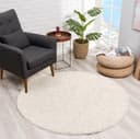Sanat Hochflor-Teppich LOCA | Weiß 4