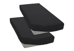 OTTO home Spannbettlaken PHYSALIS Comfort | Schwarz