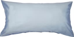 Janine Kissenbezug Colors Mako Satin | Blau