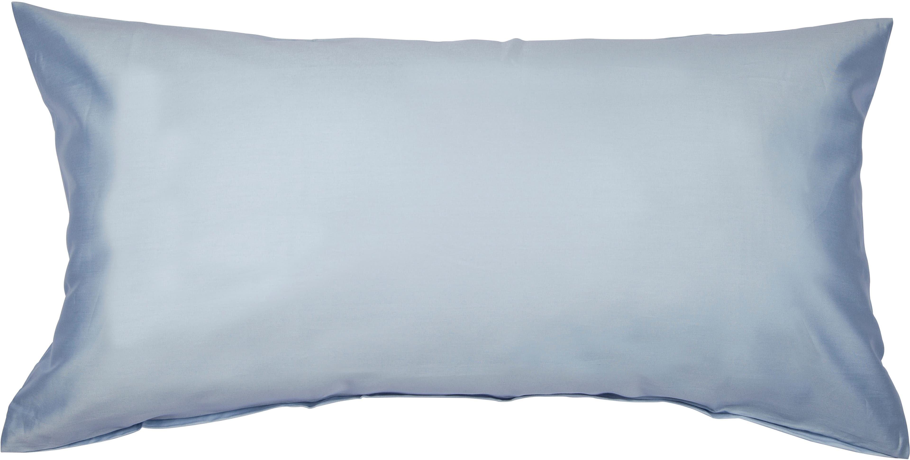 Janine Kissenbezug Colors Mako Satin | Blau