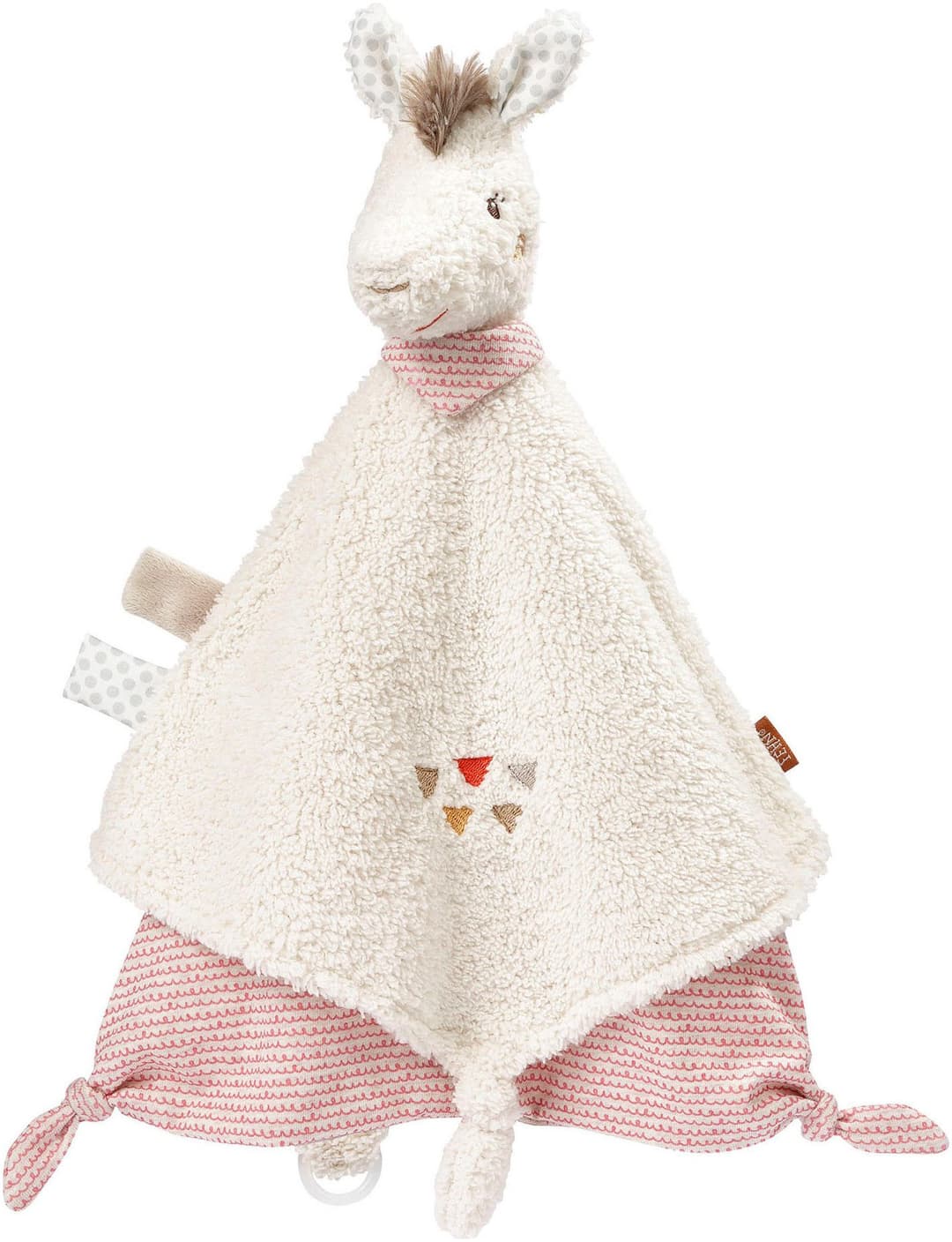 Fehn Schmusetuch Peru Lama Deluxe | Beige