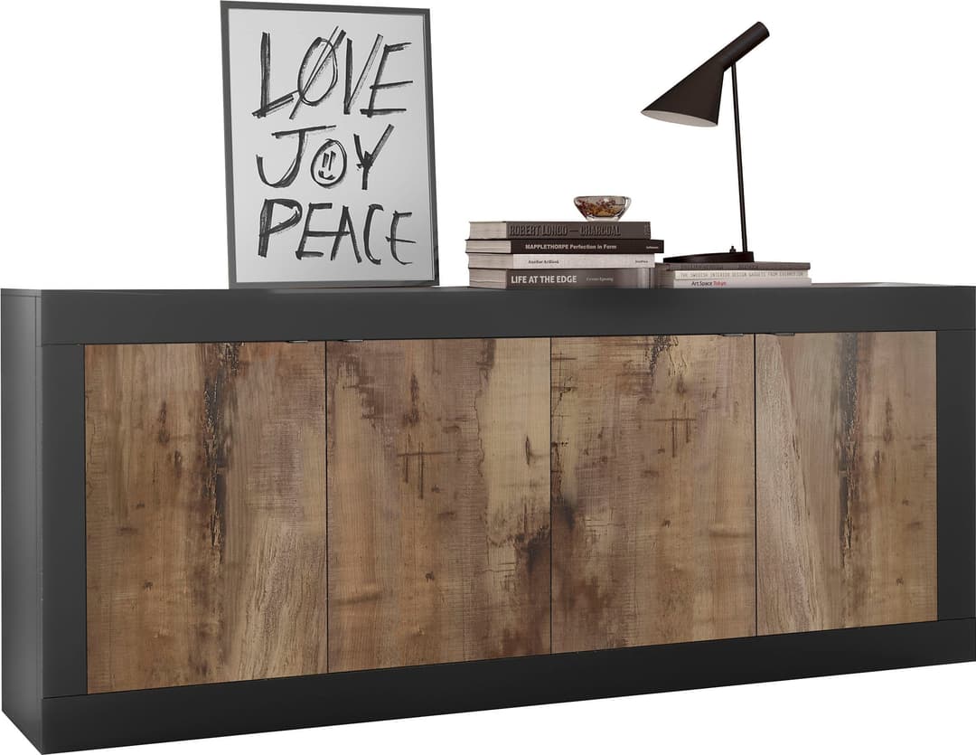 Home affaire Sideboard Basic | Mehrfarbig