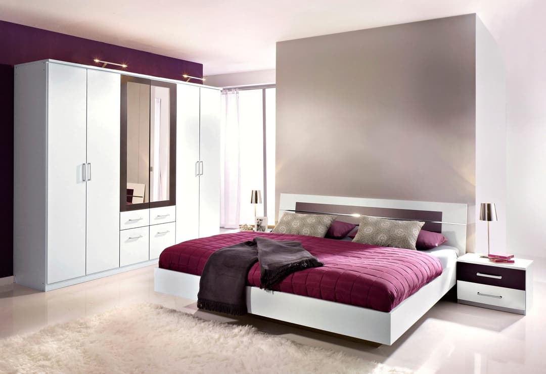 rauch Schlafzimmer-Set BURANO | Weiß