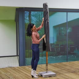winza outdoor covers Sonnenschirm-Schutzhülle | Schwarz