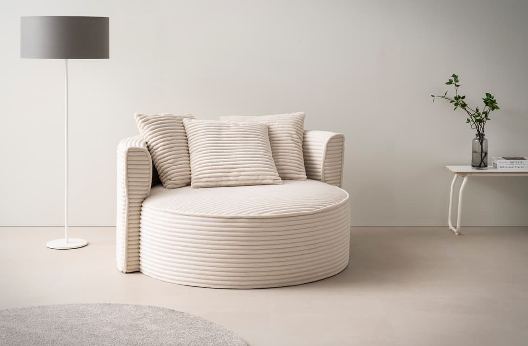LeGer Home by Lena Gercke XXL-Sessel Isalie | Beige