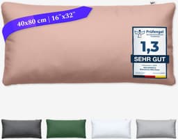 Wolkenfeld Kissenbezug Mikrofaser | Rosa