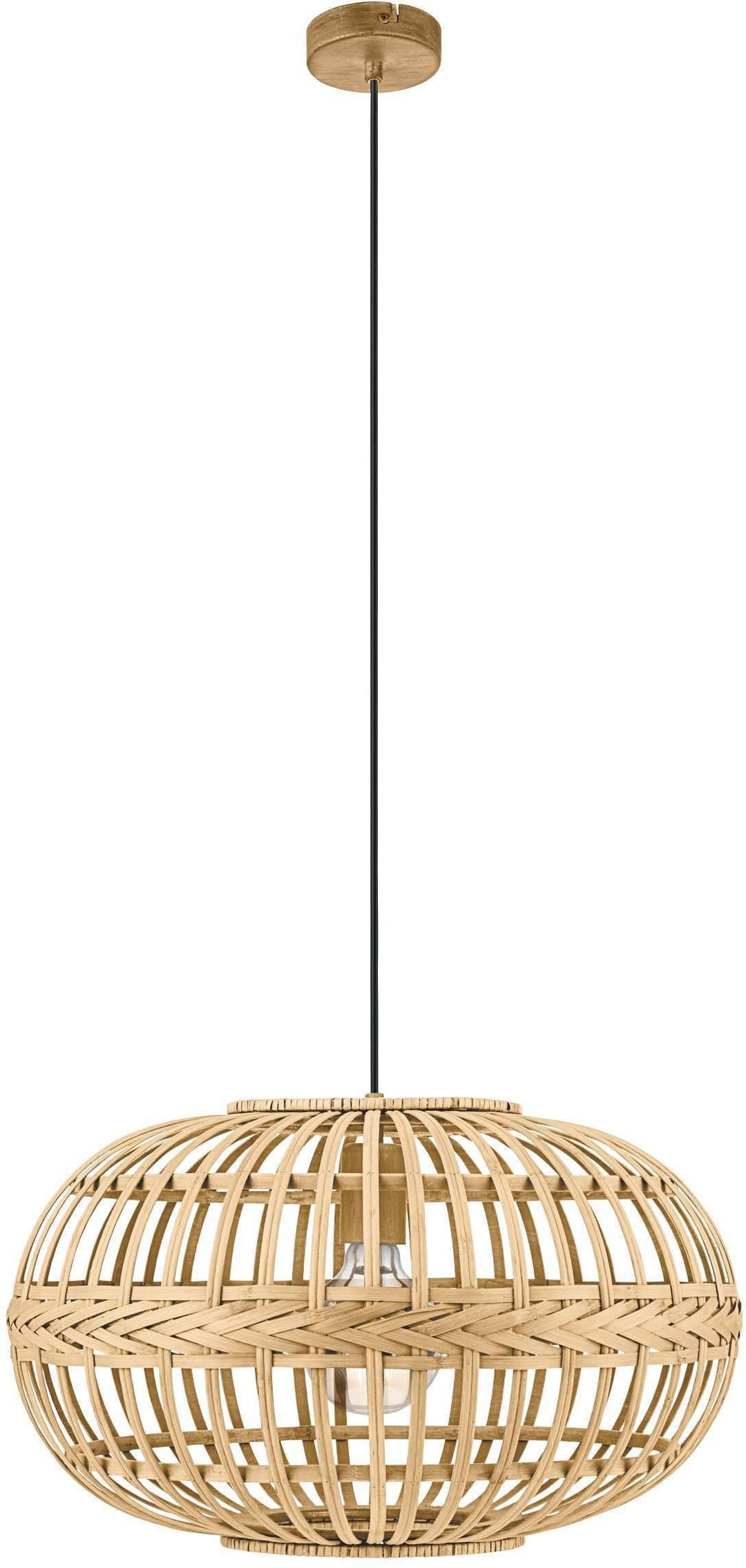 EGLO Pendelleuchte AMSFIELD | Braun