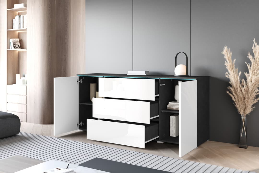 Home affaire Sideboard VERA | Mehrfarbig