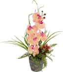 Kunstpflanze Orchidee I.GE.A. | Orange