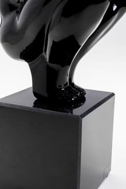Kare Design Dekoobjekt Deko Objekt Athlet Black Small 43cm | Schwarz