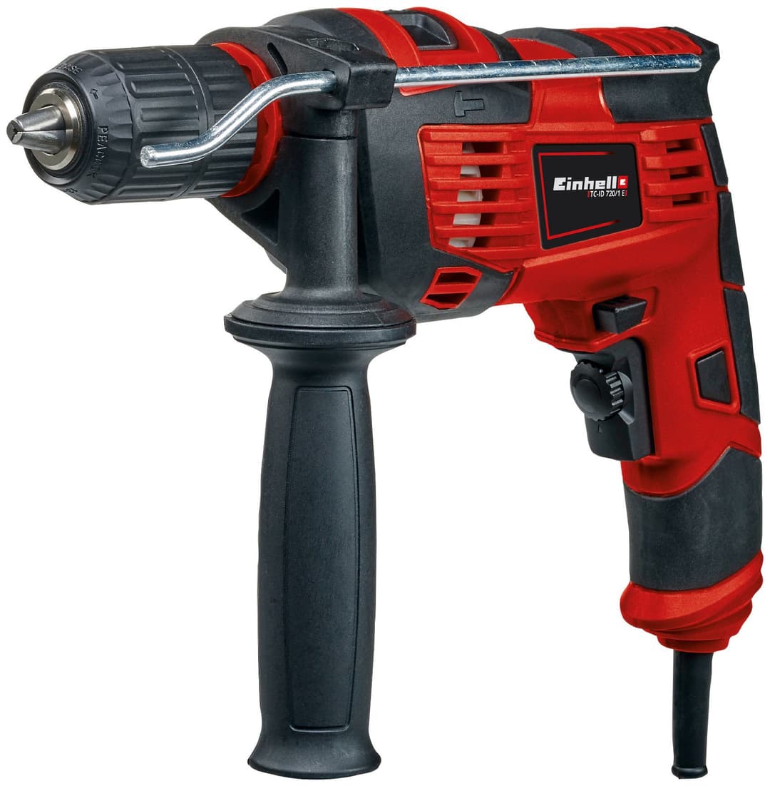 Einhell TC-ID 720/1 E Kit Schlagbohrmaschine | Rot