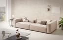 LeGer Home by Lena Gercke PIARA XXL 3-Sitzer Sofa | Beige