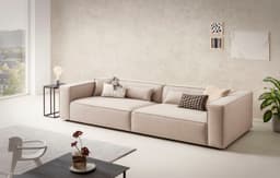 LeGer Home by Lena Gercke PIARA XXL 3-Sitzer Sofa | Beige