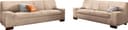 DOMO collection Polstergarnitur Norma | Beige