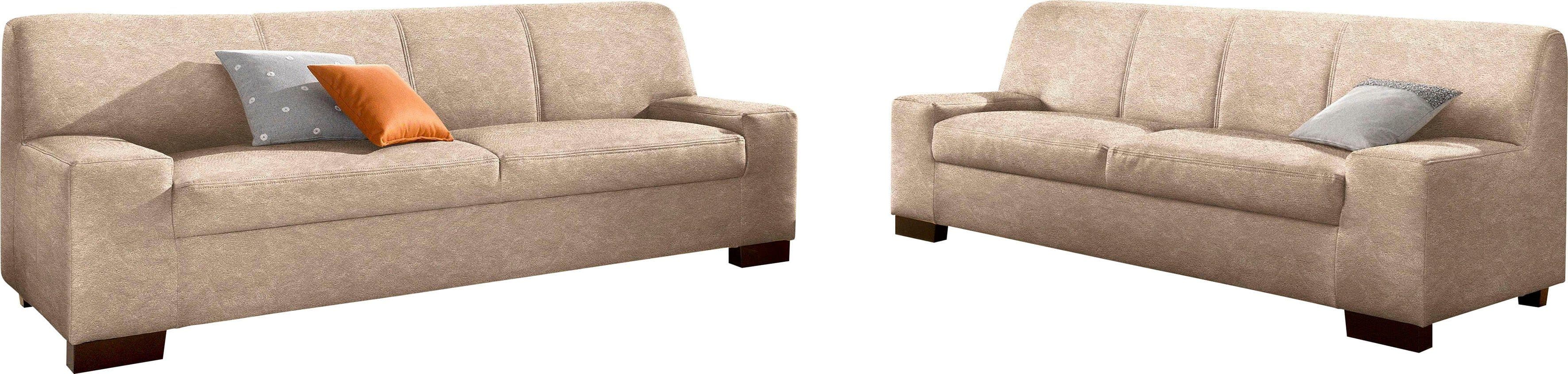 DOMO collection Polstergarnitur Norma | Beige