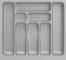 OPTIFIT Besteckeinsatz | Grau