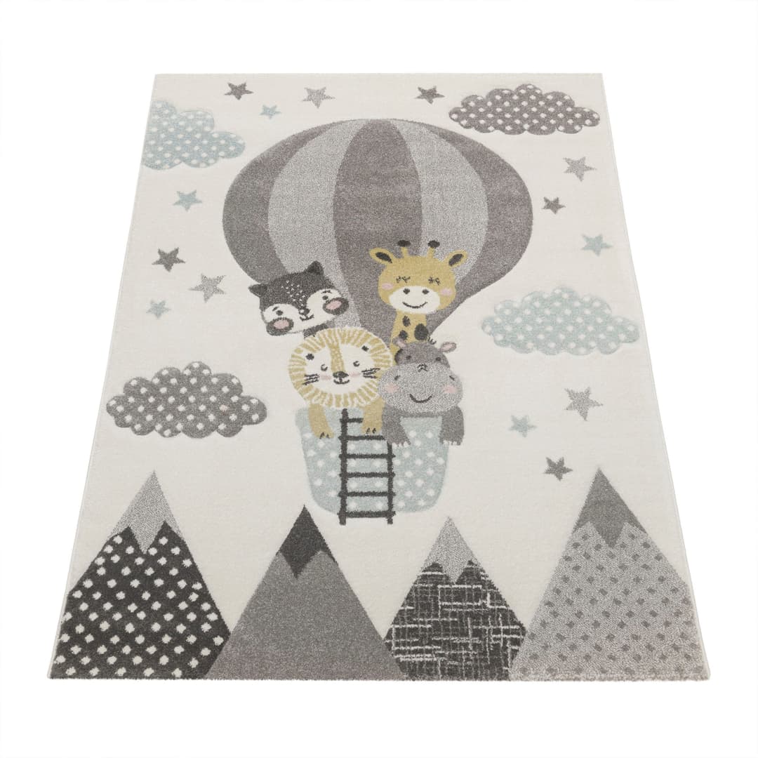 Paco Home Kinderteppich Cosmo 343 | Beige