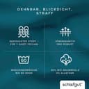 Schlafgut Spannbettlaken PURE | Blau 3