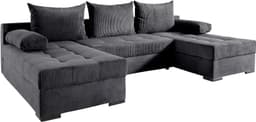 COLLECTION AB Wohnlandschaft Josy U-Form | Grau
