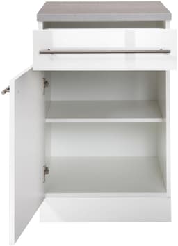 wiho Küchen Unterschrank Chicago | Weiß