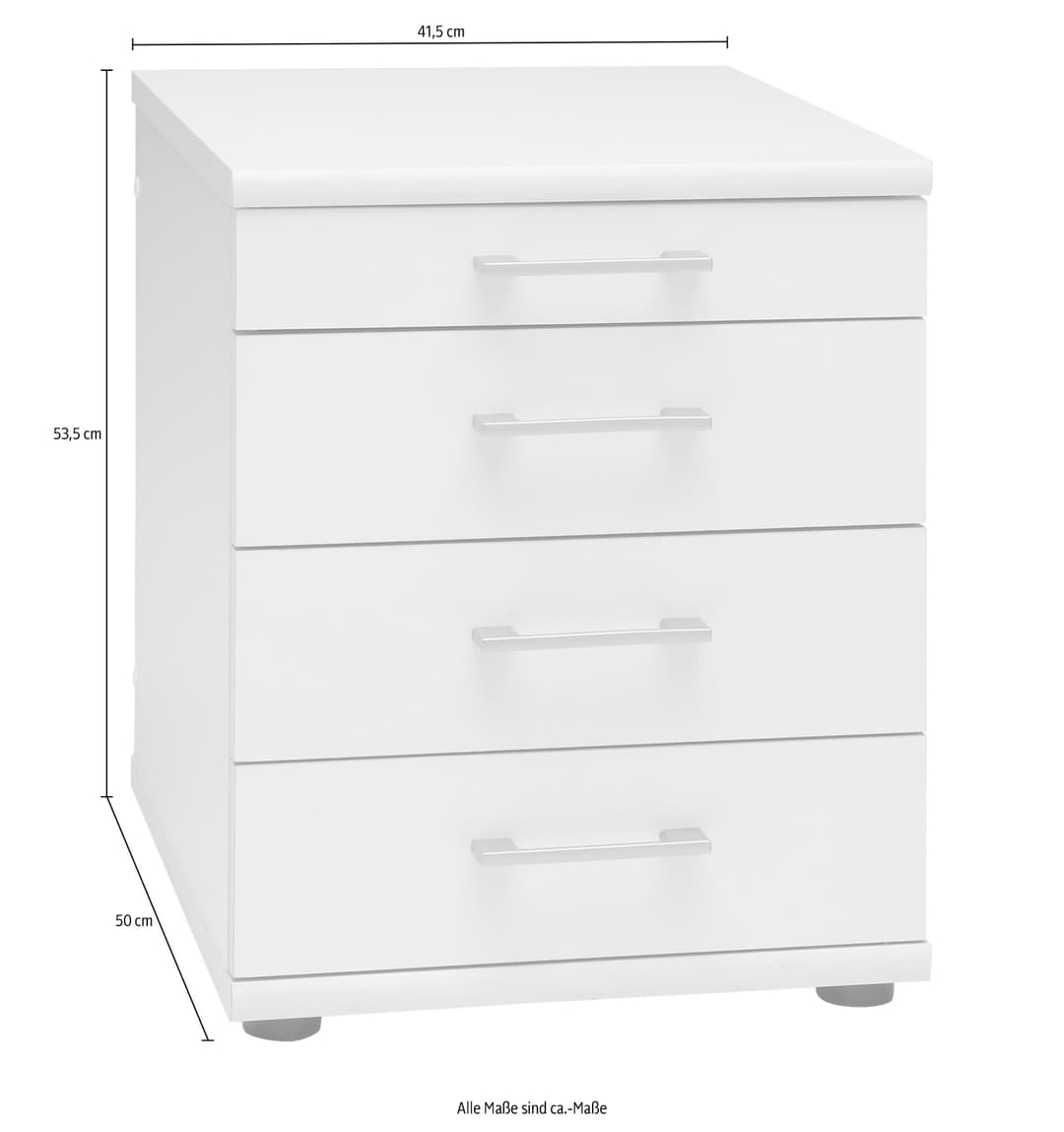 Schildmeyer Rollcontainer Serie 200 | Weiß