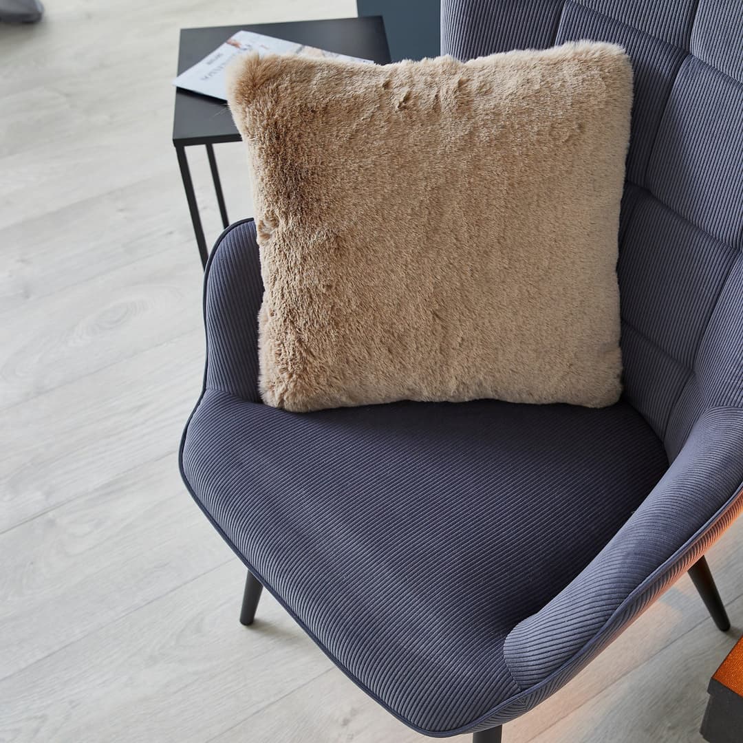 LUXOR living Fellkissen Dekokissen Novara | Braun