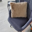 LUXOR living Fellkissen Dekokissen Novara | Braun