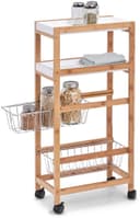 Zeller Present Küchenwagen Bamboo | Holztöne 2