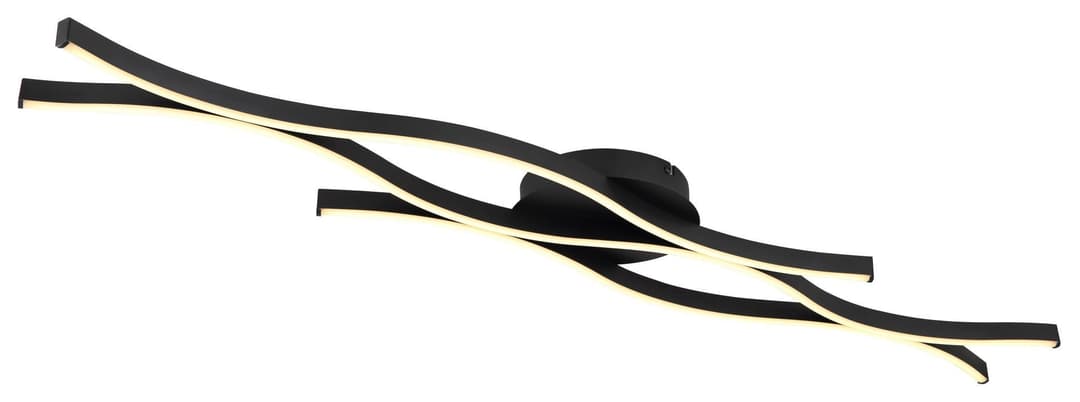 GLOBO LIGHTING LED Deckenleuchte GERONIMO | Schwarz