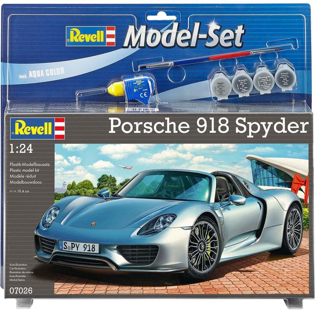 Revell® Modellbausatz Porsche 918 Spyder | Silber