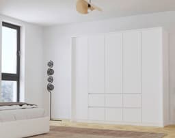 rauch Drehtürenschrank Mainz | Weiß