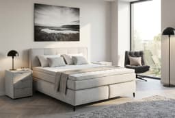 Jockenhöfer Gruppe Boxspringbett Capello | Grau