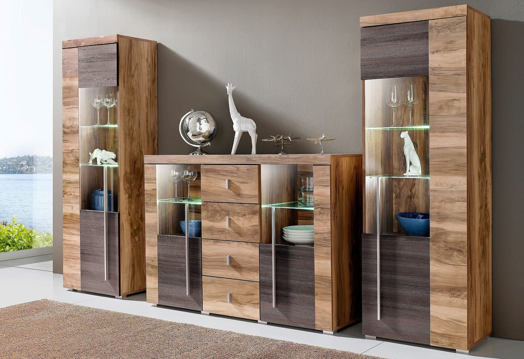 OTTO home Vitrine Roger | Holztöne
