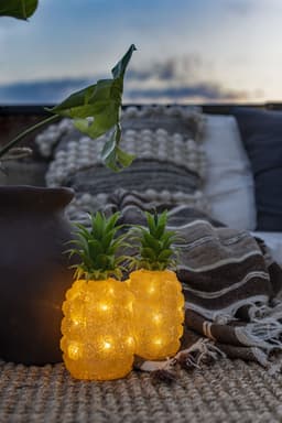 Konstsmide Dekoobjekt Ananas | Gelb