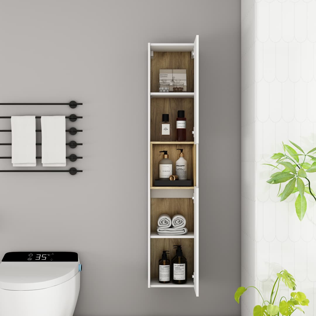welltime Hochschrank VALENCIA | Weiß
