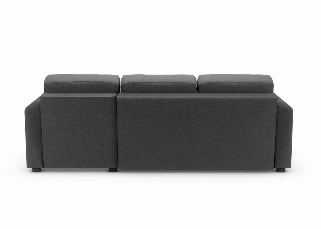 ATLANTIC home collection Ecksofa Dublin | Grau