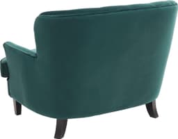 ATLANTIC home collection Leo 1,5-Sitzer Sessel | Grün