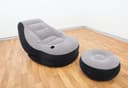 Intex Luftsessel Ultra Lounge Ottomane | Grau