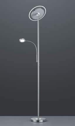 Reality Leuchten LED Stehlampe Ackbar | Silber
