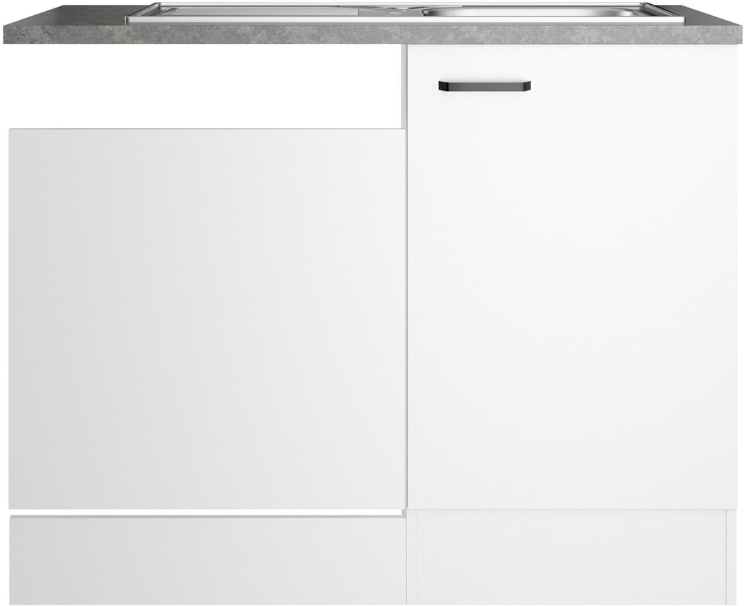 OPTIFIT Spülenschrank OPTImulti | Weiß