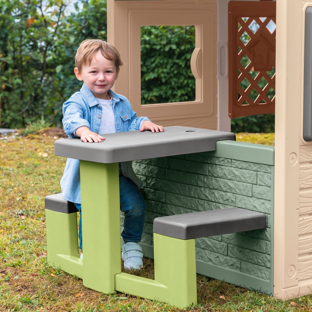 Smoby Life Picknicktisch | Grau