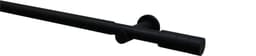 GARDINIA Gardinenstange Set Metall | Schwarz