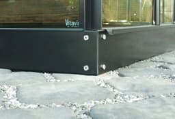 Vitavia Fundamentrahmen 3800 | Schwarz